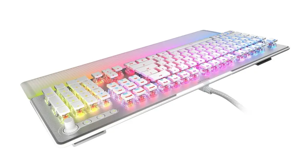 Roccat Vulcan II Max, Mehaaniline klaviatuur. Valge - Pilt 7