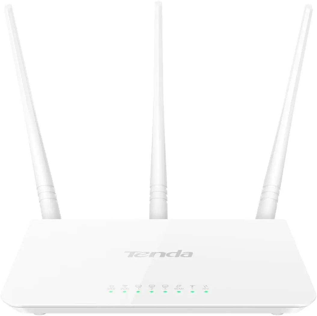 Tenda F3 N300 WiFi-ruuter- Valge