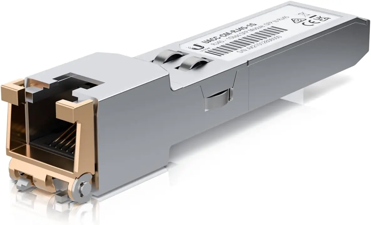 Ubiquiti SFP -> RJ45 Adapter- Hall