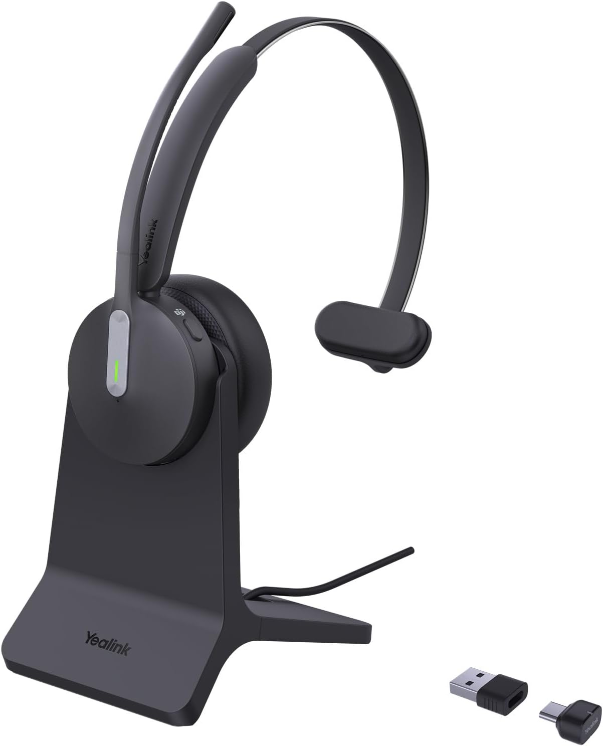 YeaLink BH70 Mono Juhtmevaba Kõrvaklapp UC, USB-C/A- must