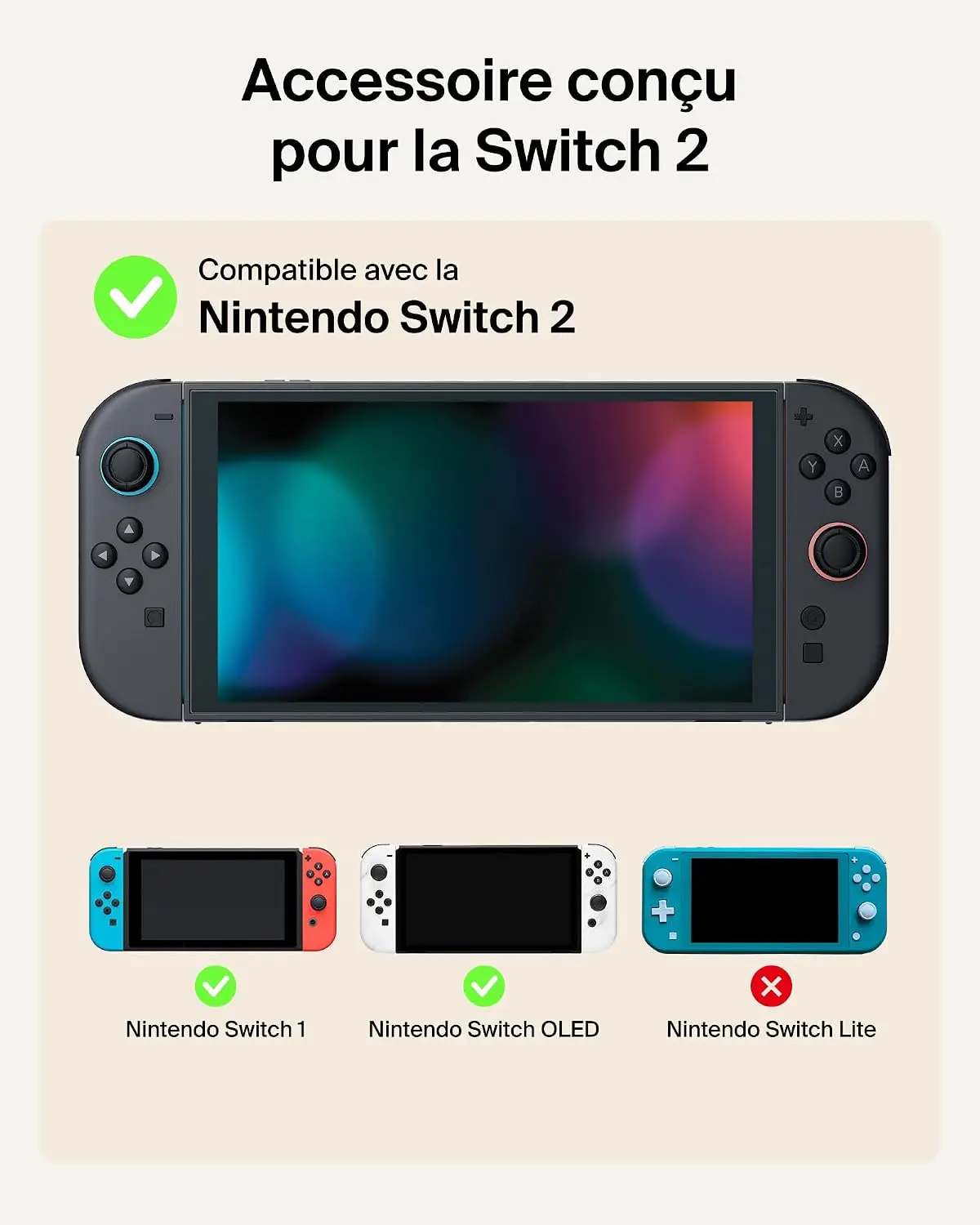 Kandekott koos akupangaga Nintendo Switchile. - Pilt 5