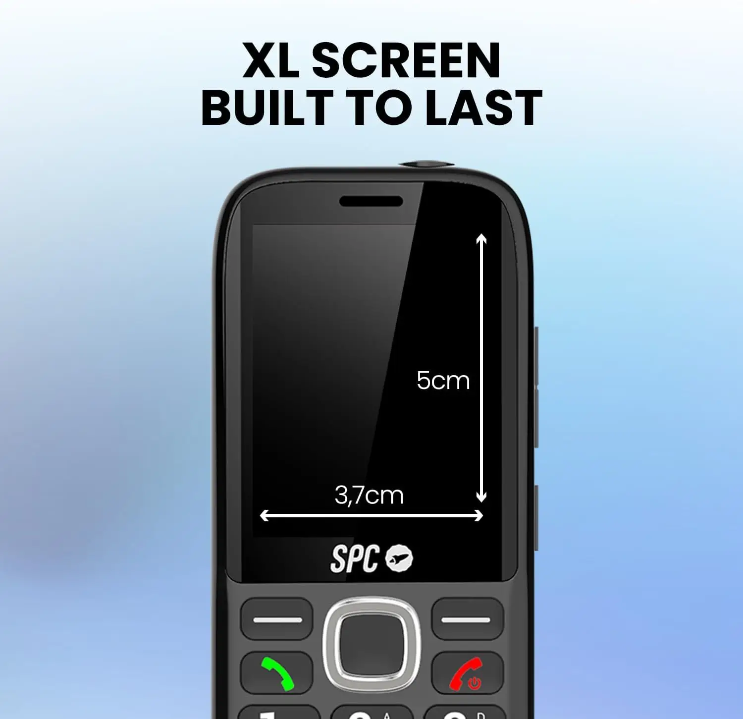 SPC Fortune 2 MAX Nuputelefon- Must - Pilt 2