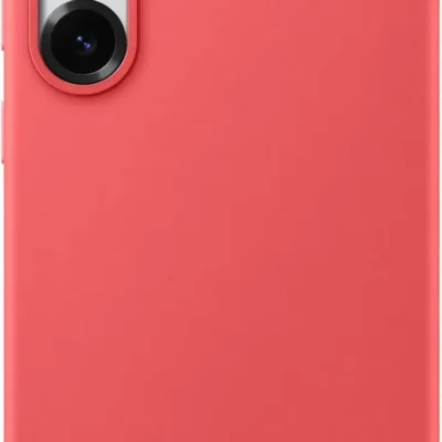 Samsung Galaxy S25+ silikoonist kaitseümbris – Punane