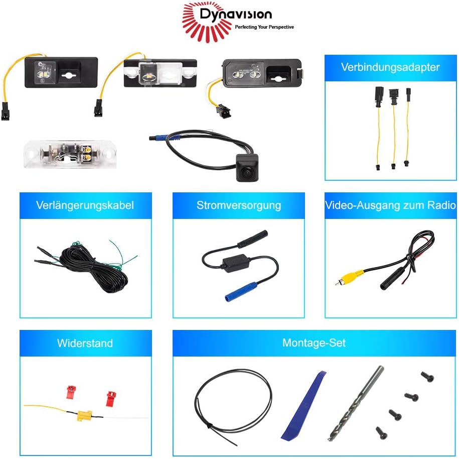 Dynavision CAMPL-V000-W Lite tagurduskaamera - Pilt 6