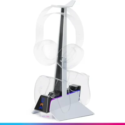 Oniverse Station X3 PS5 juhtpultide kiirlaadimisdokk (valge)