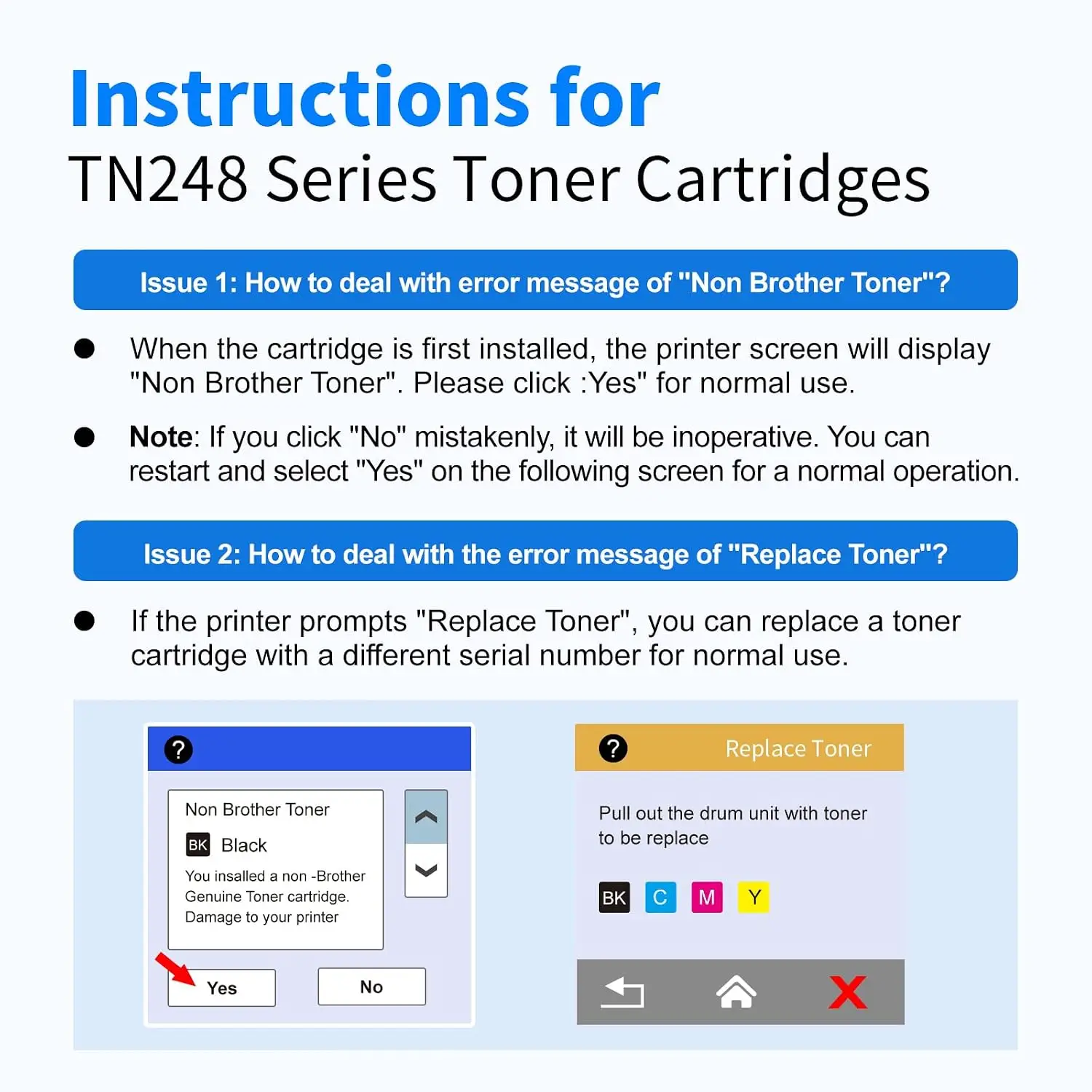 myCartridge TN248XL toonerkassettide komplekt (4 tk) Brother'i printeritele - Pilt 6