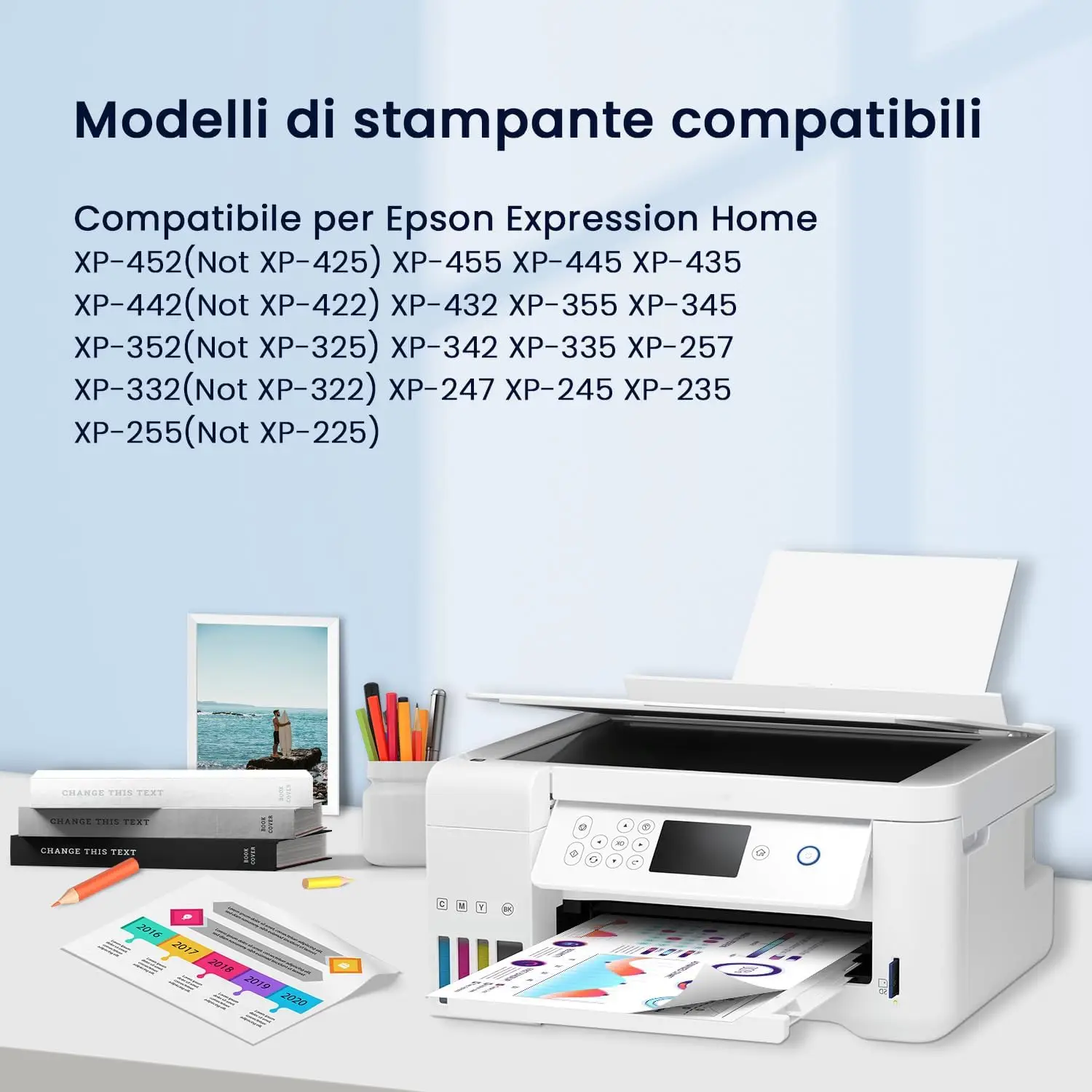 Hookink 29XL printeri tindikassetid (7tk) Epsoni Printeritele - Pilt 2