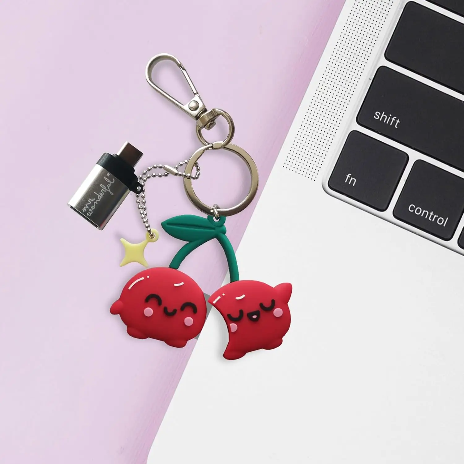 WONDEE Mr. Wonderful 2-in-1 võtmehoidja-mälupulk (32 GB) - Pilt 2