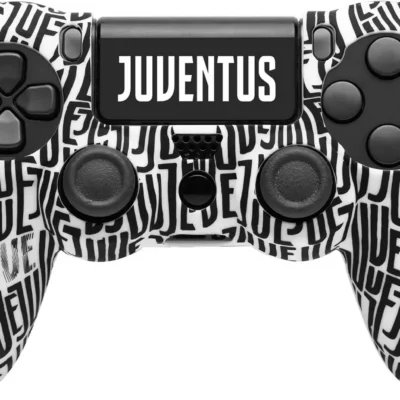 Qubick Juventus valge silikoonist kaitseümbris PS4 puldile