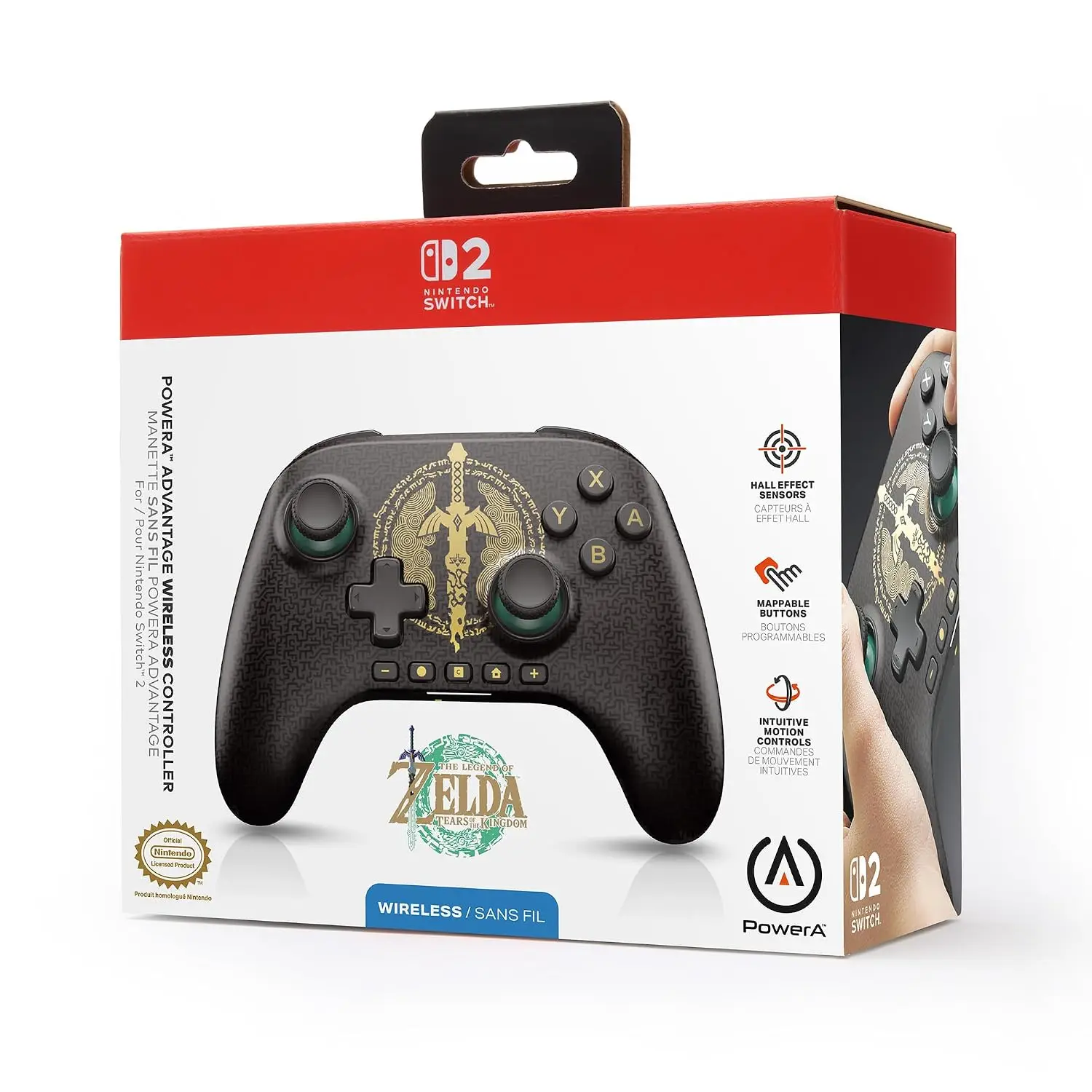 PowerA Advantage juhtmevaba kontroller Nintendo Switchile - Pilt 2
