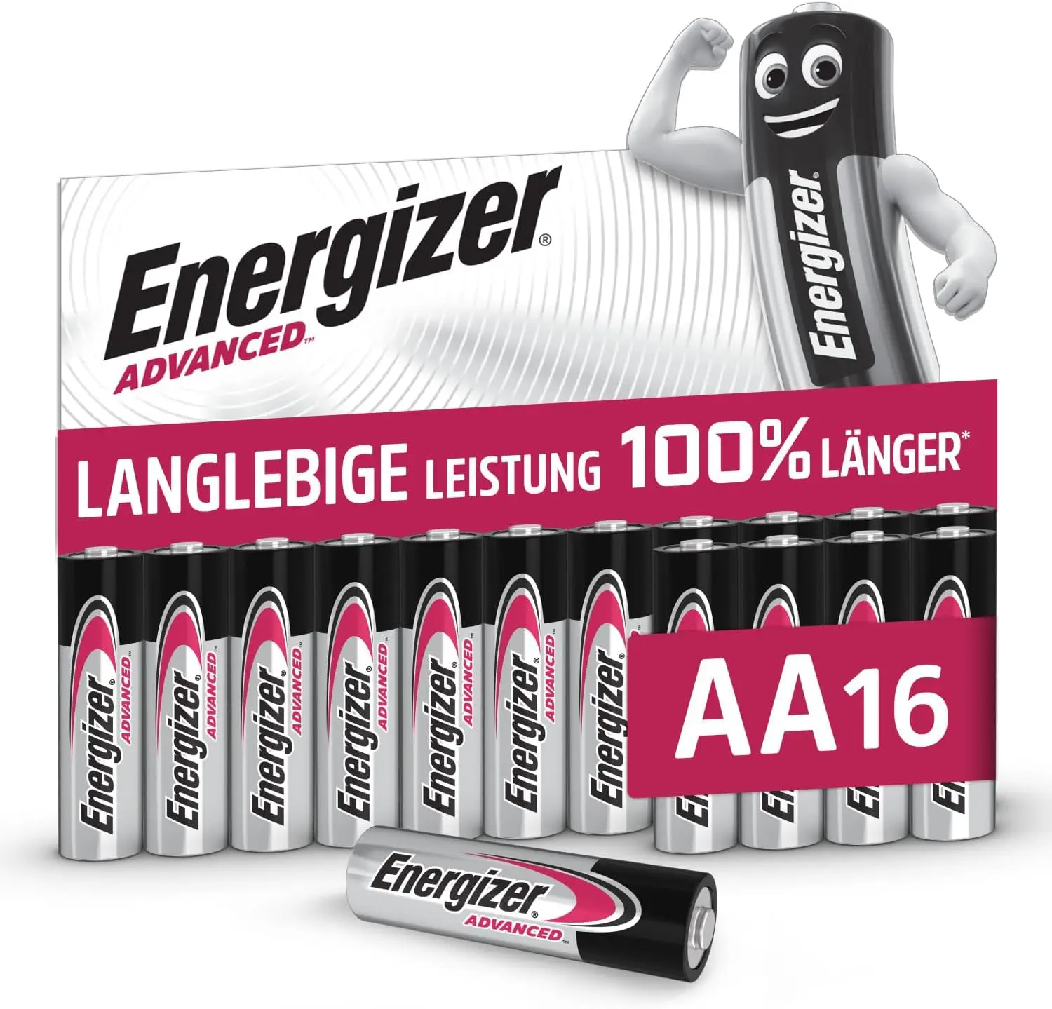 Energizer Advanced AA-leelispatareid (16 tk)