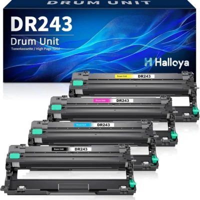 Halloya DR-243CL ühilduv trummelüksuste komplekt (4tk) Brother’i Printeritele