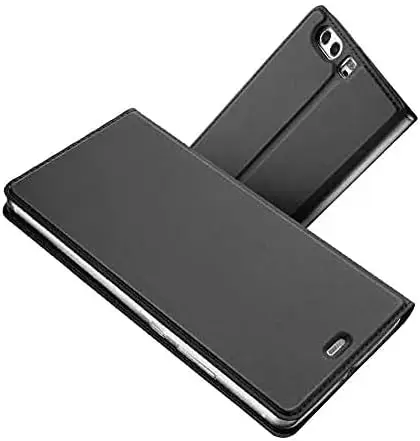 Radoo rahakott-kaitseümbris Huawei P10 telefonile - Must