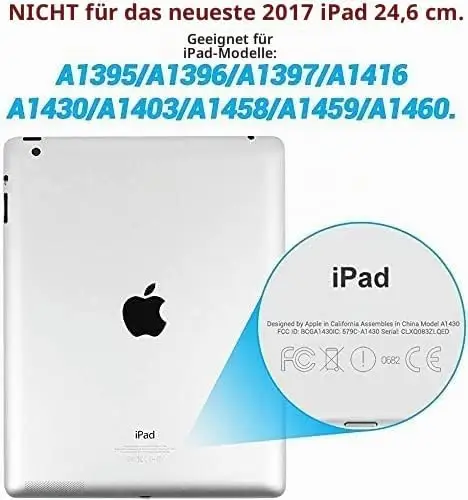 Asgens läbipaistev kaitseümbris iPad 2., 3. ja 4. põlvkonna 9,7" (2011/2012) - Pilt 2