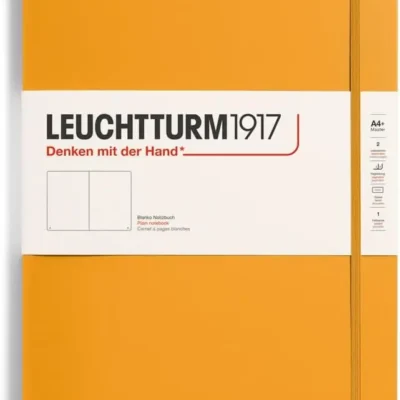 LEUCHTTURM1917 Master Slim (A4+) kõvade kaantega märkmik – Kollane