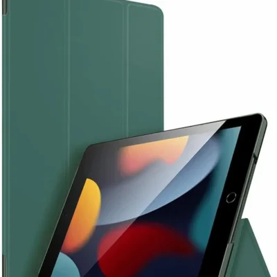 Digital Vanguard nutikas magnetiline kaitseümbris iPad 10,2″ (9., 8. ja 7. Gen) – Roheline