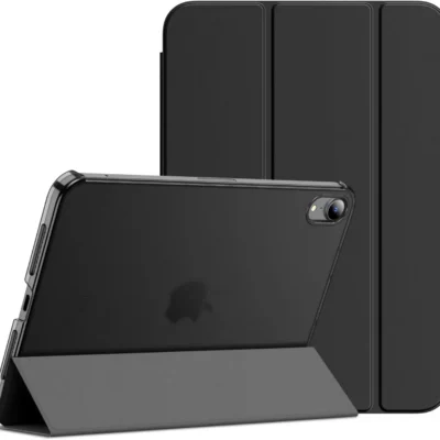 JETech Kaitseümbris iPad Mini 7 A17 Pro 2024 ja iPad Mini 6 2021- Must