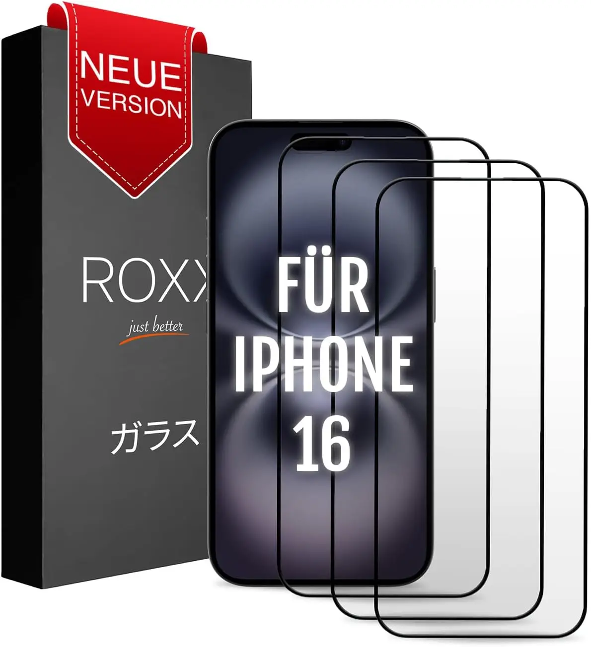 ROXX NEO 9H 3D karastatud kaitseklaas iPhone 16 Pro Max