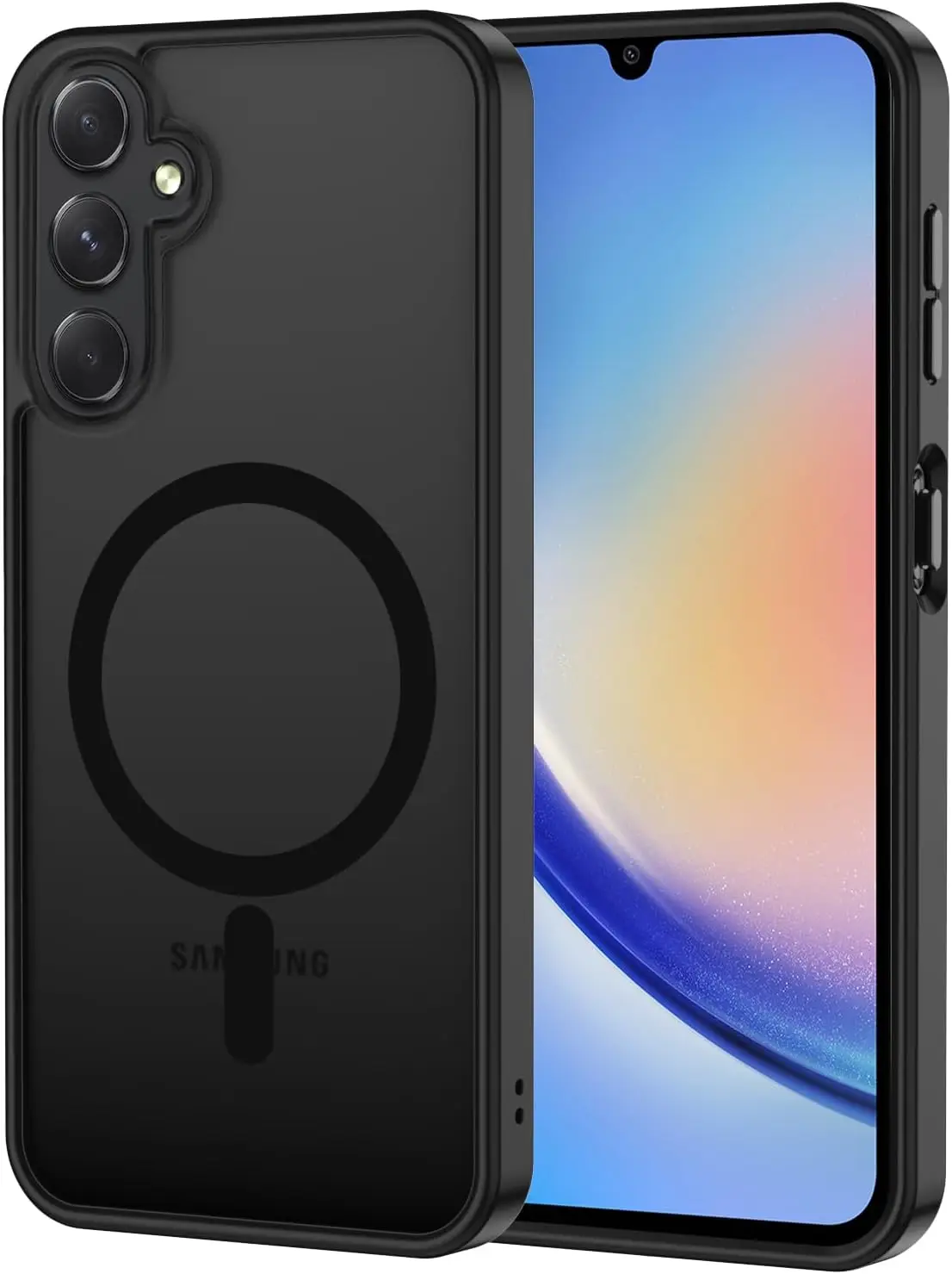 Xtcase Magnetiga Kaitseümbris Samsung Galaxy A25 5G- Must