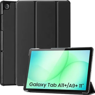 CoBak kolmeosaliselt kokkuvolditav kaitseümbris Samsung Galaxy Tab A11 Plus+ (2025) – Must