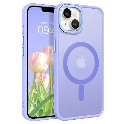GaoBao MagSafe’iga magnetiline poolläbipaistev matt kaitseümbris iPhone 14 Plus