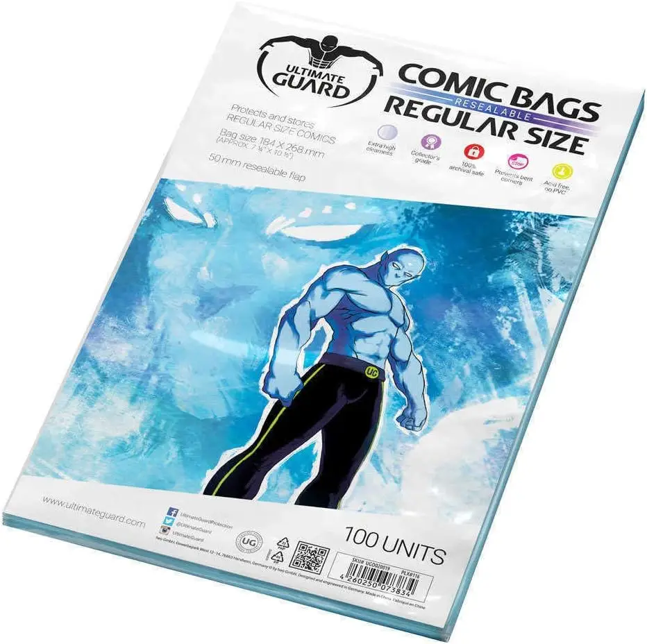Ultimate Guard Regular suuruses koomiksikiled (100tk)