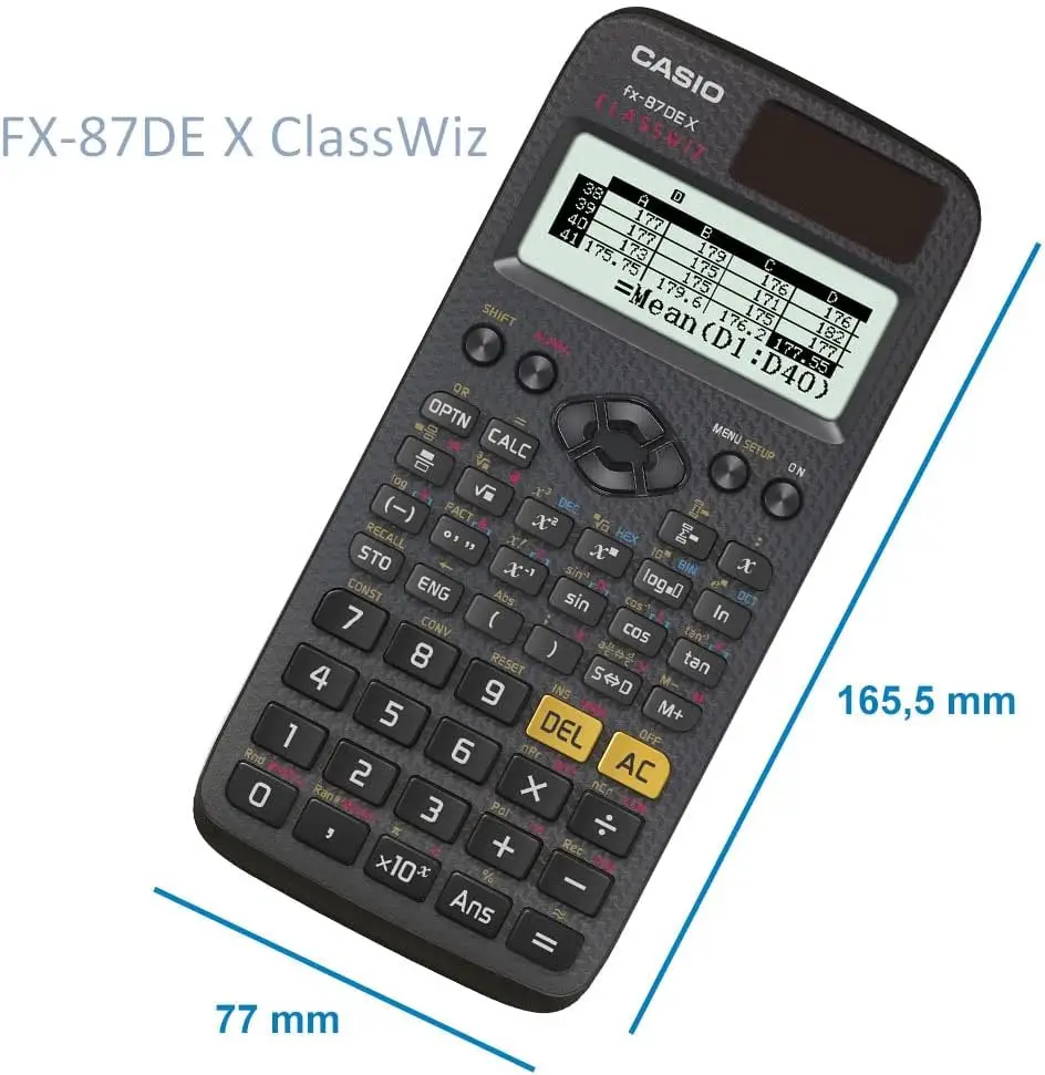 Casio FX-87DE Plus teaduslik kalkulaator (saksa keeles) - Pilt 2