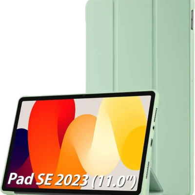Simpeak õhuke kaitseümbris Xiaomi Redmi Pad SE 11″ tahvelarvutile – Roheline