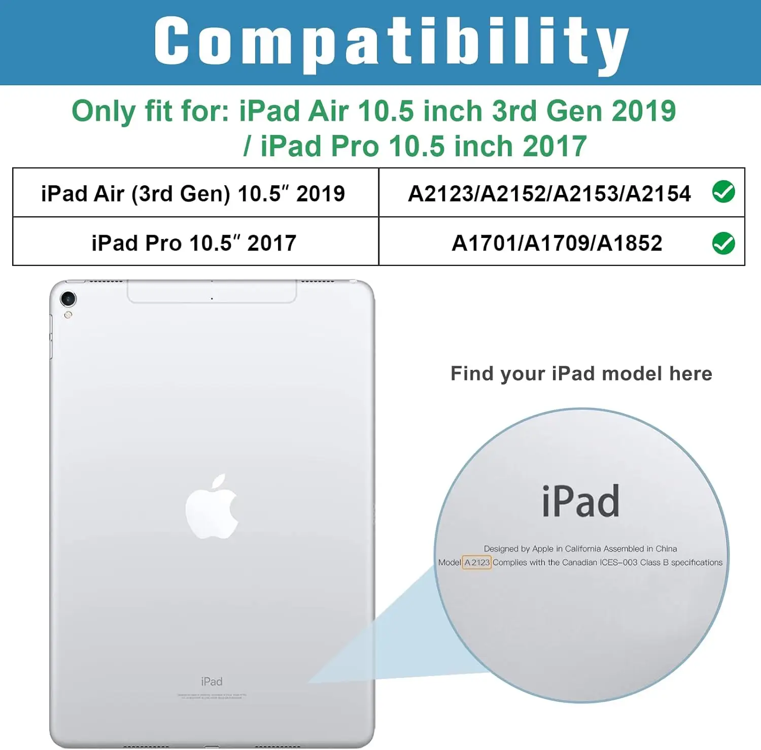 ProCase õhuke kaitseümbris iPad Air 3 10,5" (2019) ja iPad Pro 10,5" (2017) - Kuldne - Pilt 2