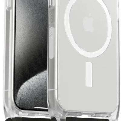 OtterBox React Necklace MagSafe läbipaistev ümbris iPhone 15 Pro