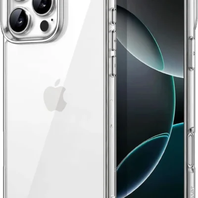 JETech kaitseümbris iPhone 16 Pro- läbipaistev