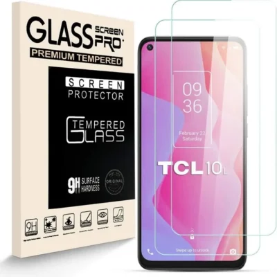 Generies 2-osaline karastatud ekraanikaitseklaaside komplekt TCL 10L nutitelefonile