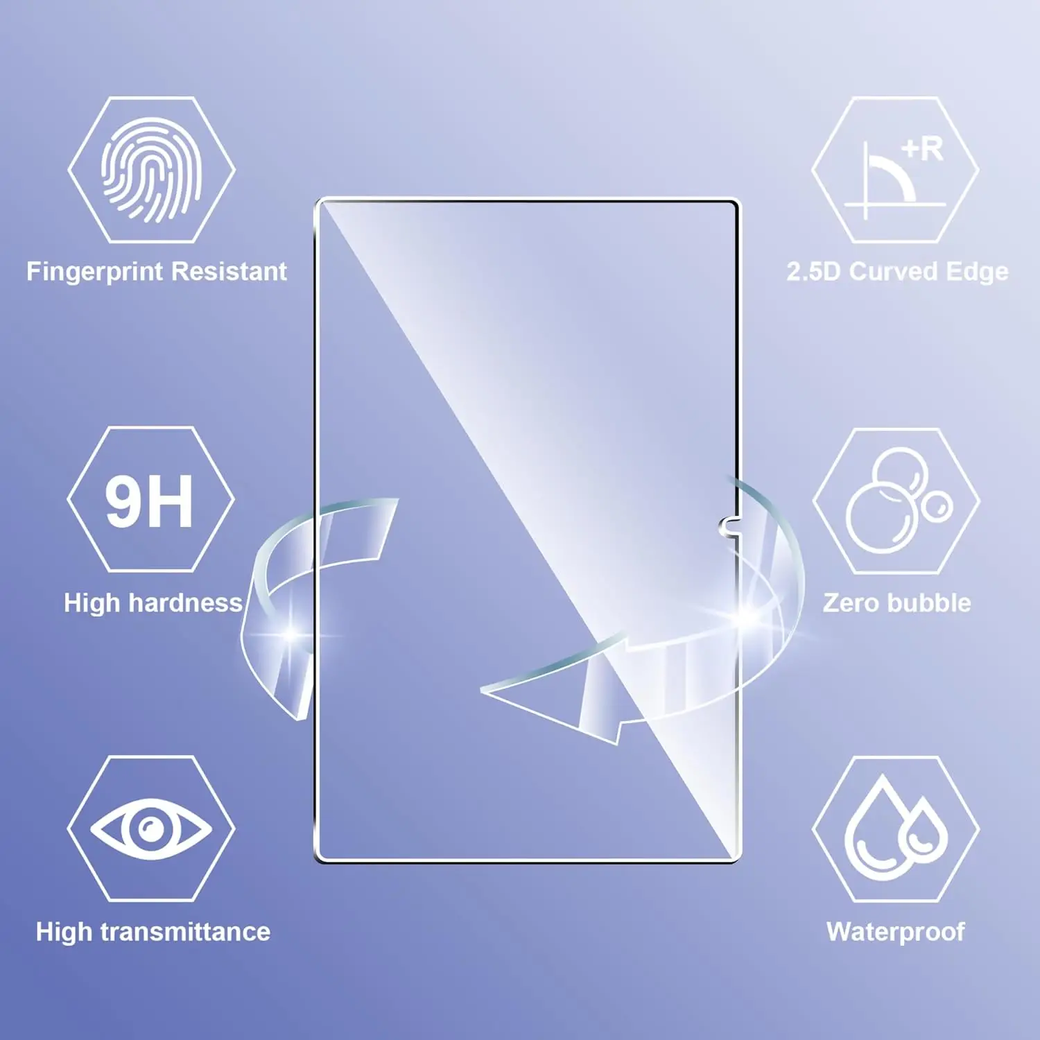 Cauhenyee Kaitseklaas Honor MagicPad 2 12.3" tahvelarvutile (2tk) - Pilt 2