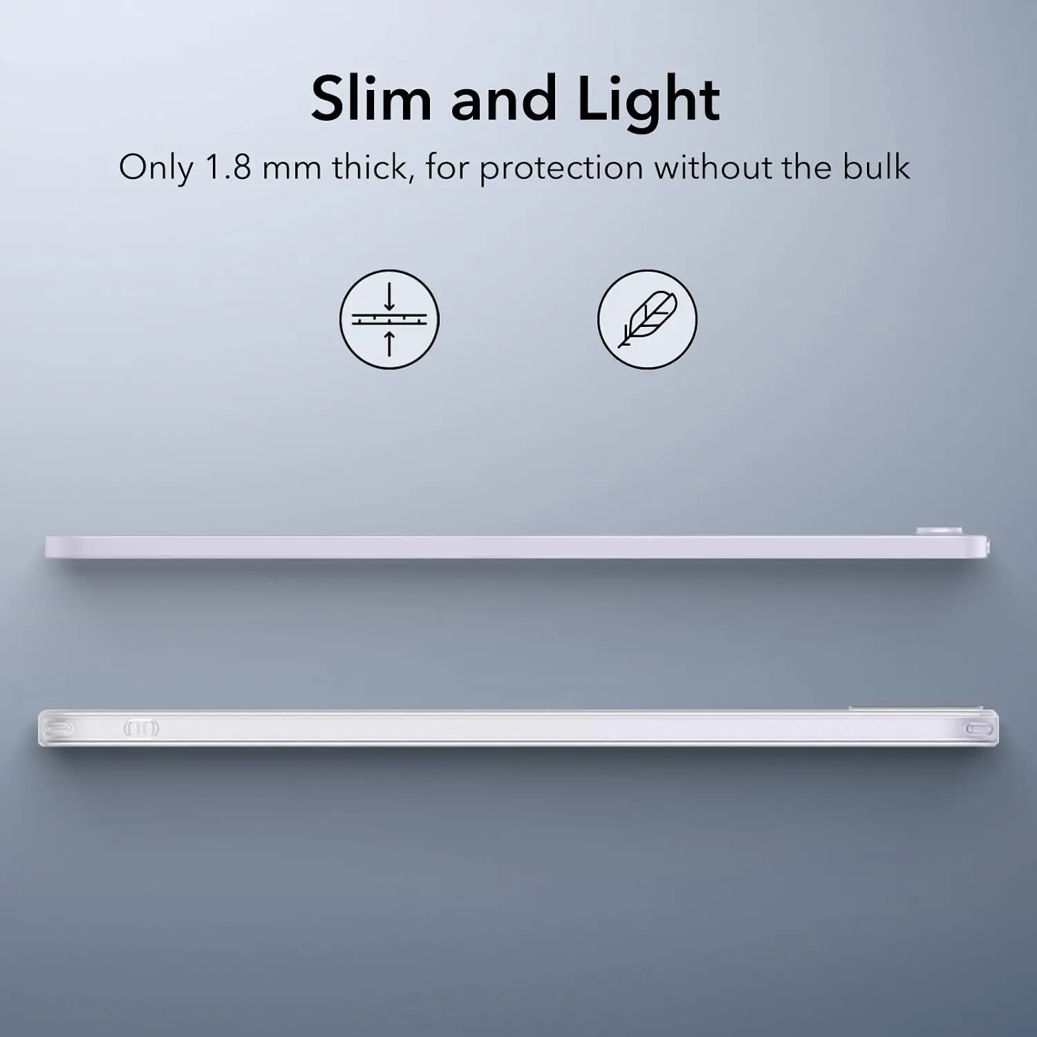 ESR Zero Series läbipaistev kaitseümbris iPad Air 11" (2024 / M2)/5th/4th Gen. (2022/2020) - Pilt 3