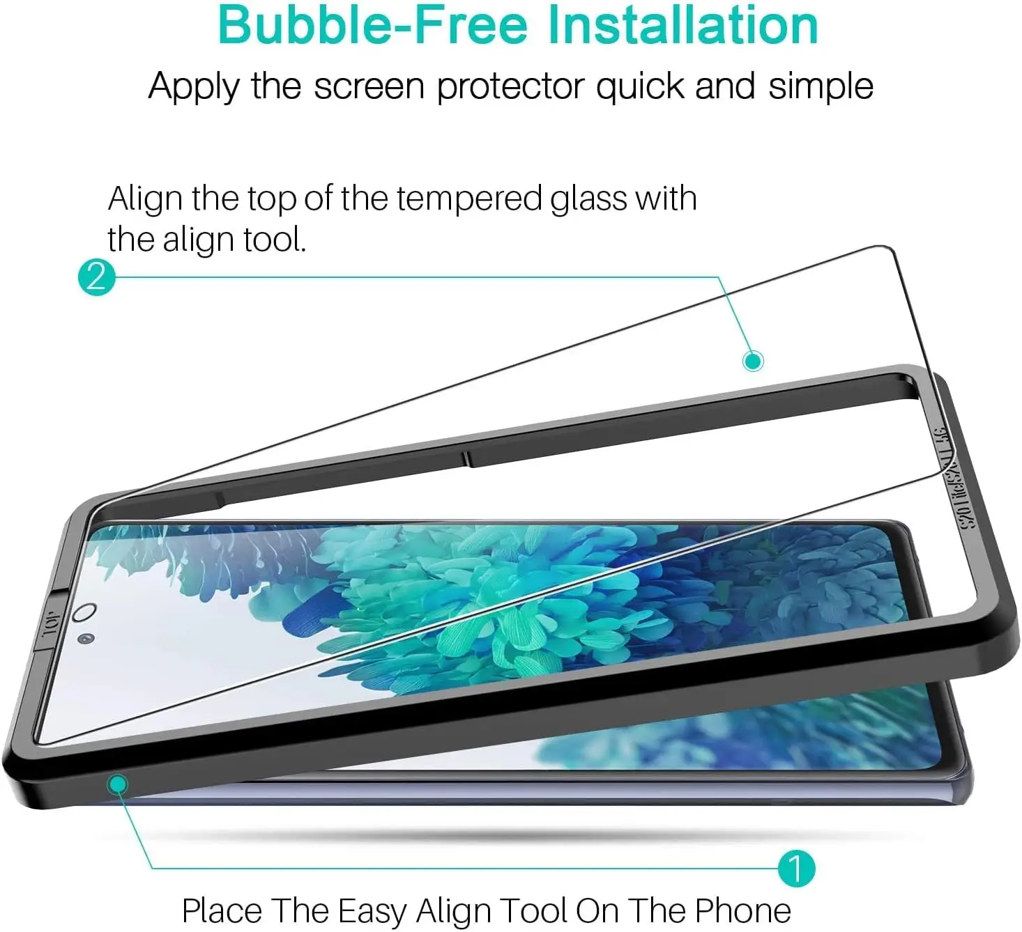 LK 2-osaline karastatud ekraanikaitseklaaside komplekt Samsung Galaxy S20 FE 4G/5G - Pilt 3