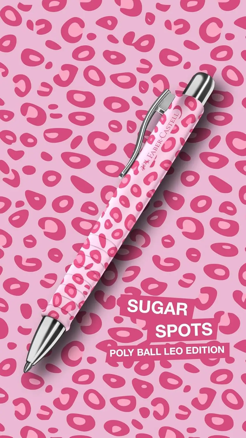 Faber-Castell Poly Ball Leo Sugarspots pastapliiats (5tk) - Pilt 3