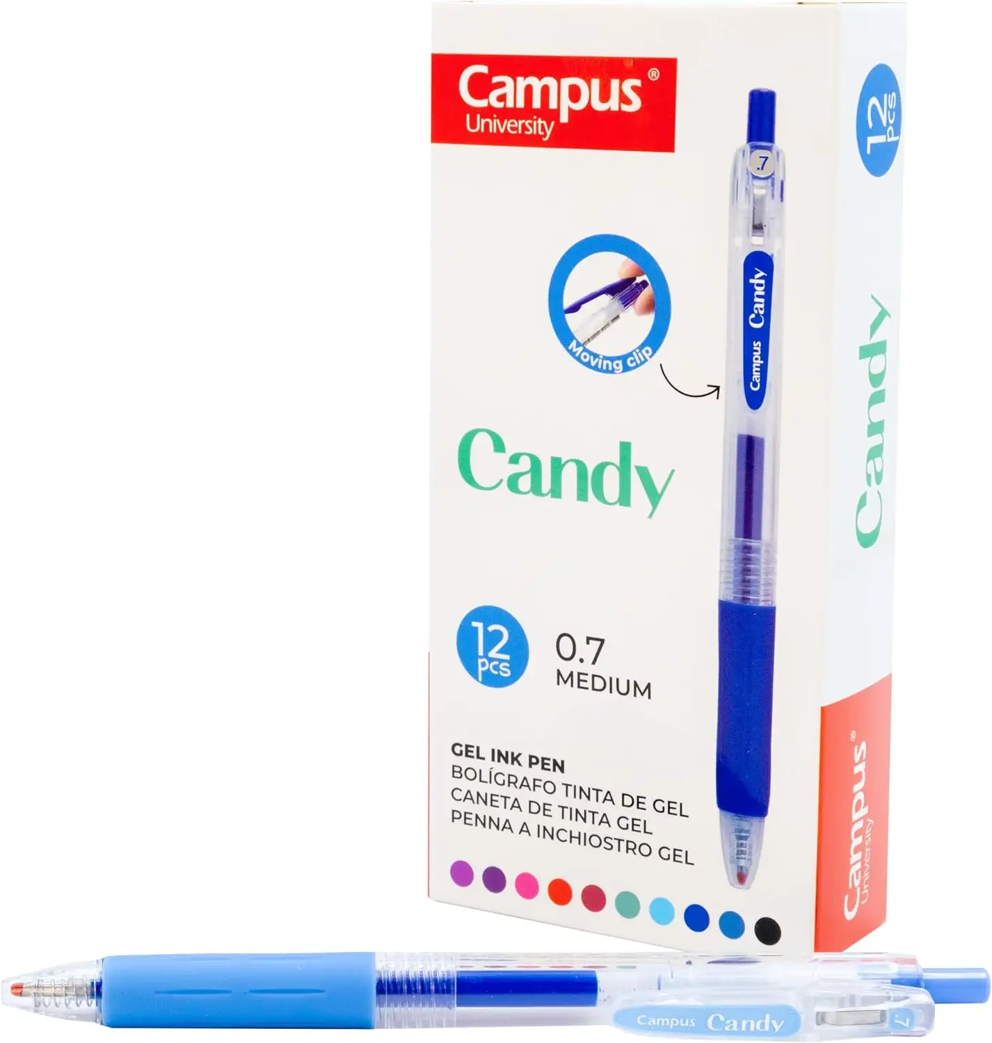 Campus Candy 12-pakk Geelpastakad- Sinine