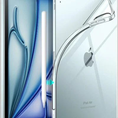 JETech läbipaistev TPU kaitseümbris iPad Air 11″ (M3/M2 2025/2024) / iPad Air 5/4 (2022/2020)