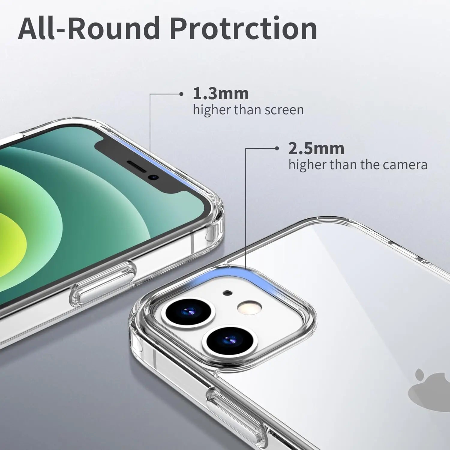 Pkiegrn läbipaistev magnetiline kaitseümbris iPhone 12 / 12 Pro - Pilt 3