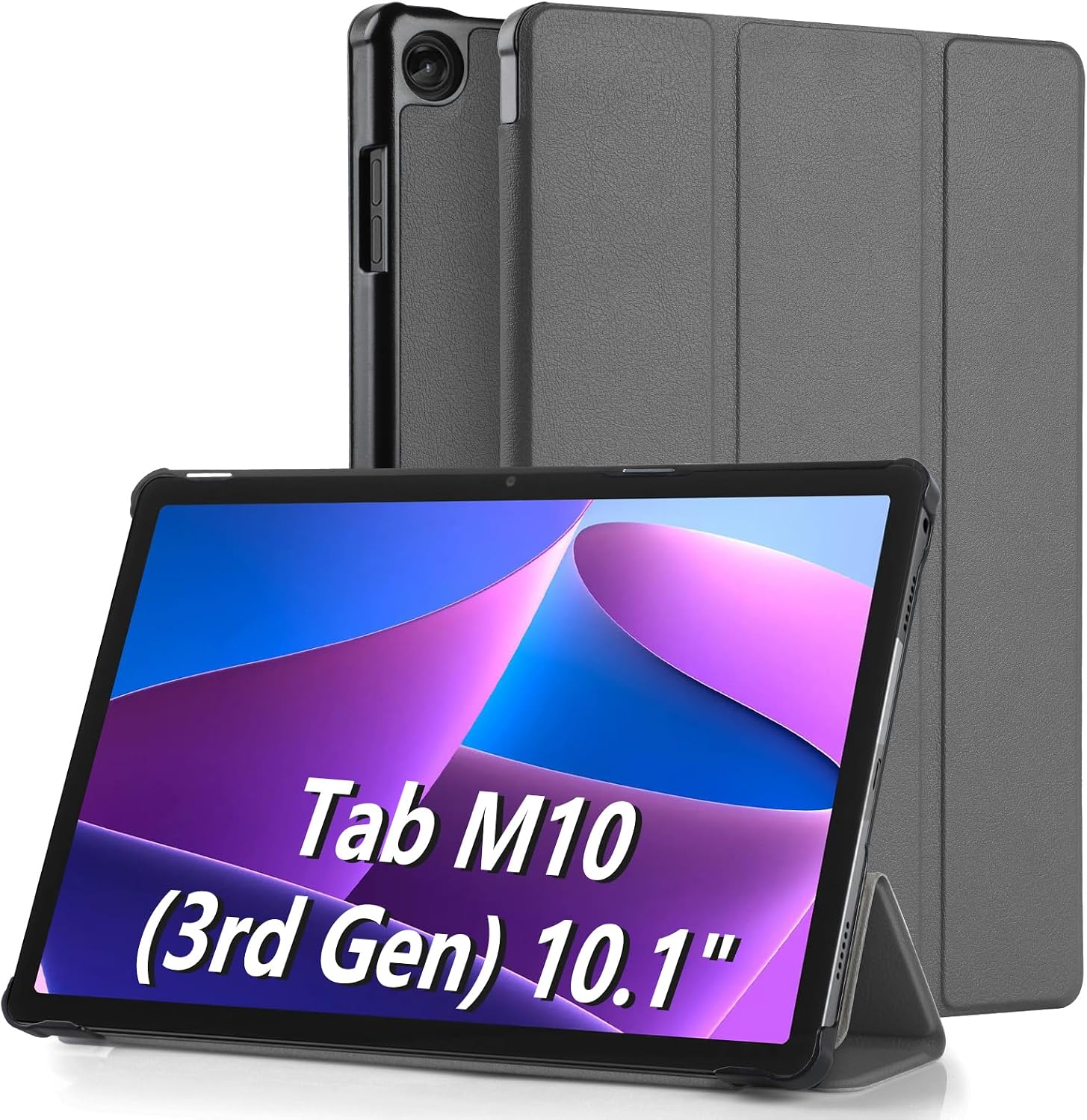 Bighan õhuke kaitseümbris Lenovo Tab M10 3rd Gen 10.1" TB-328F/TB-328X- Tumesinine