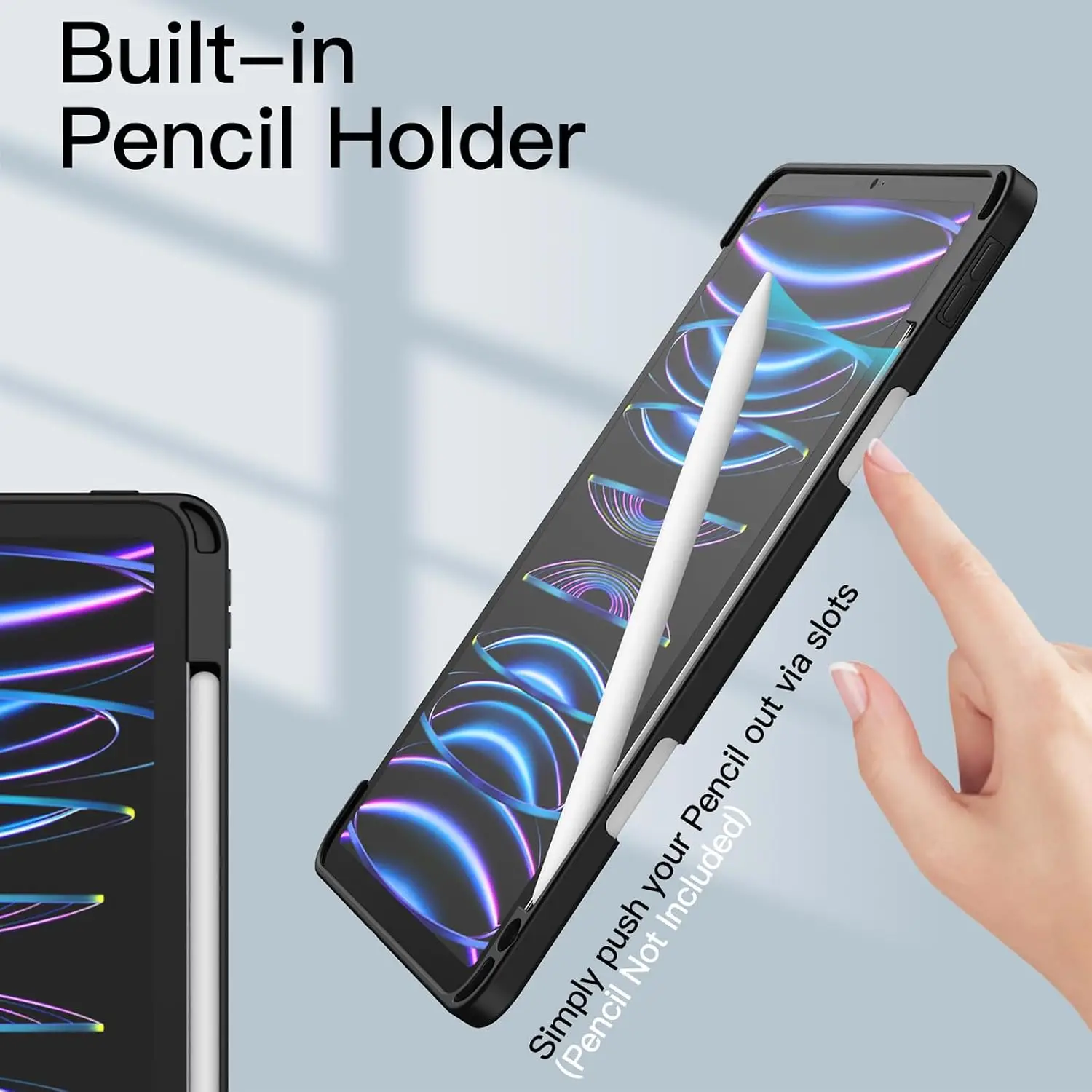 JETech kaitseümbris iPad Pro 11" 1.–4. põlvkonna tahvelarvutitele (2018-2022) - Pilt 5