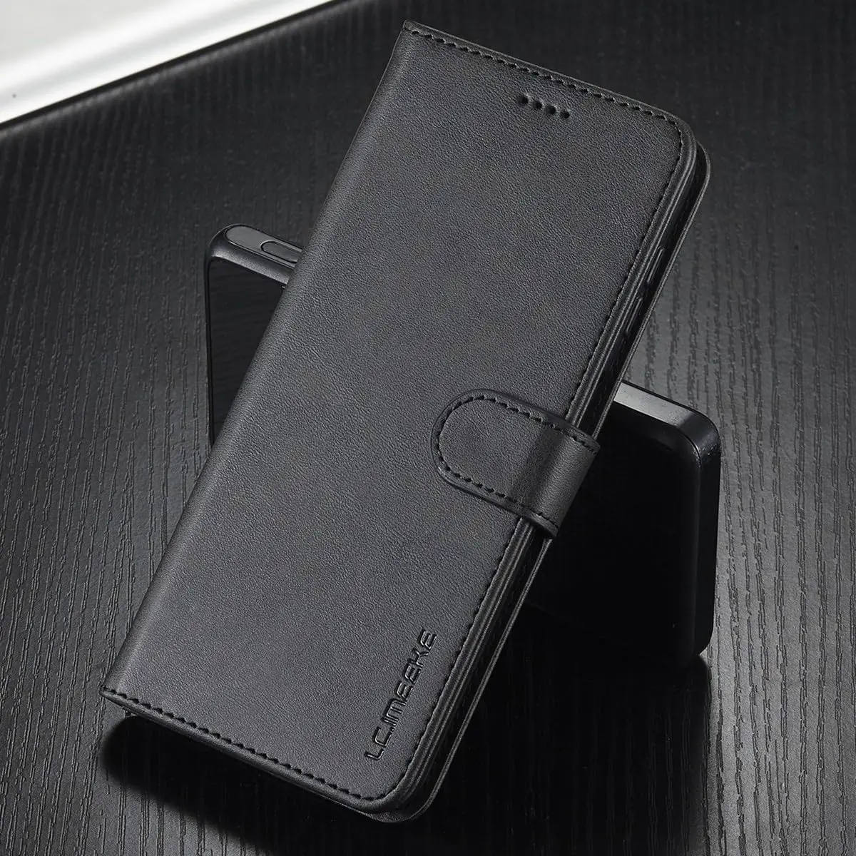 Waurz Nahast Telefoniümbris Samsung A34 5G- Must - Pilt 3