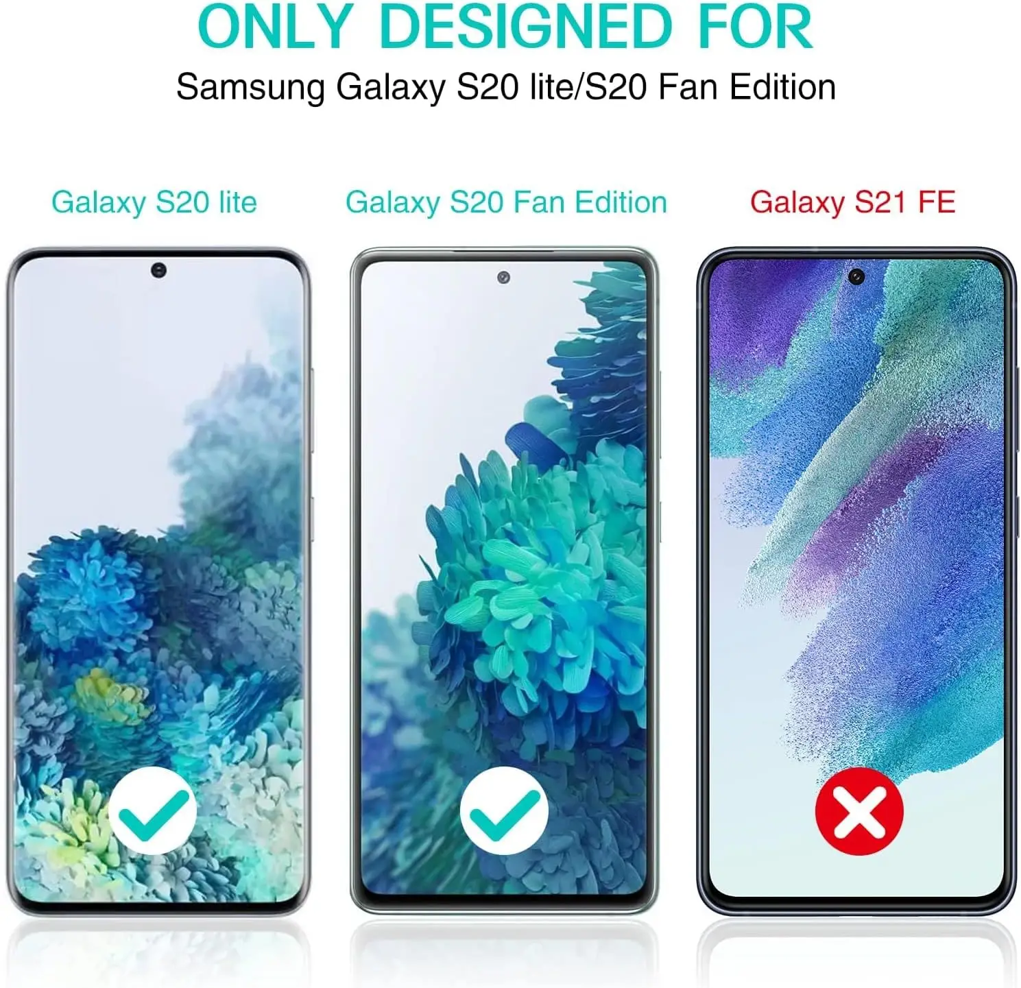 LK 2-osaline karastatud ekraanikaitseklaaside komplekt Samsung Galaxy S20 FE 4G/5G - Pilt 2