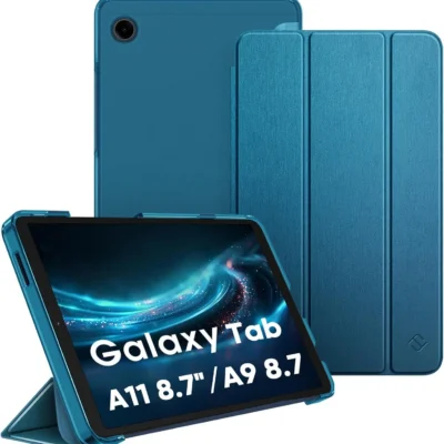 Fintie ülimalt õhuke kaitseümbris Samsung Galaxy Tab A9 8,7″ 2023 (SM-X110/X115/X117) – Sinine