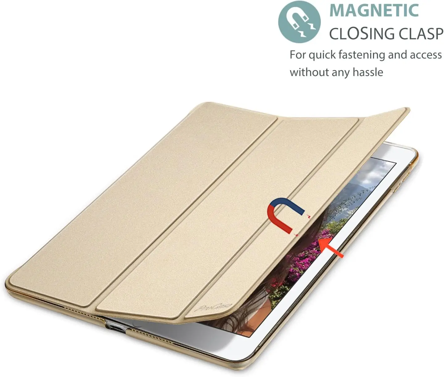 ProCase õhuke kaitseümbris iPad Air 3 10,5" (2019) ja iPad Pro 10,5" (2017) - Kuldne - Pilt 8