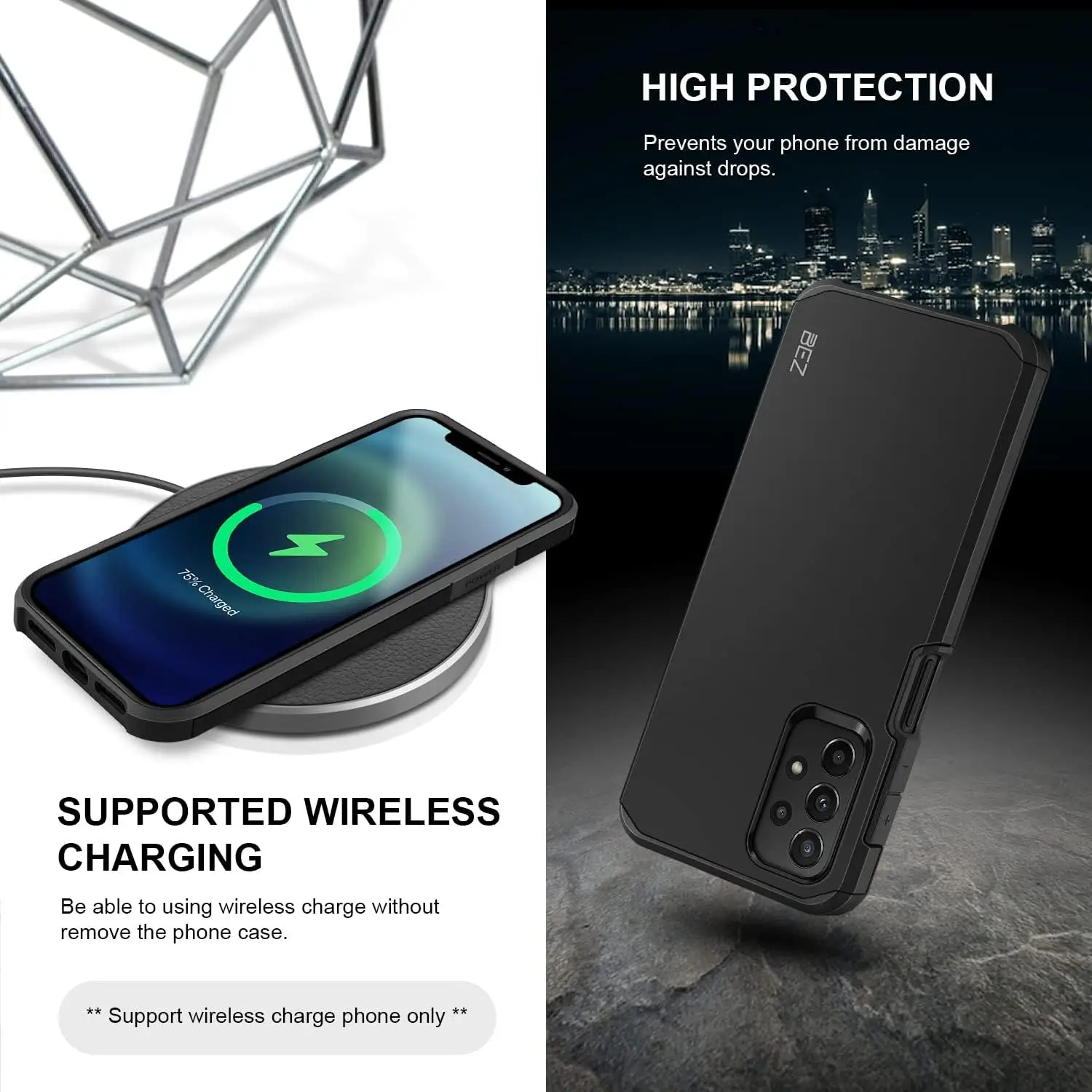 BEZ Kaitseümbris Samsung Galaxy A23 5G- Must - Pilt 2
