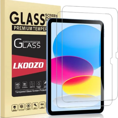 LKOOZO ekraanikaitseklaas iPad A16 11. Gen (11″, 2025) ja 10. Gen (10.9″, 2022) tahvelarvutitele