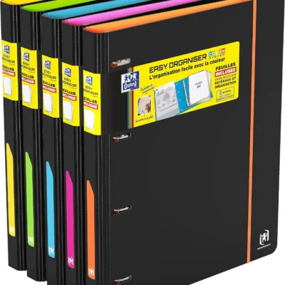 OXFORD Easy Organiser 30mm ringköitja- Must