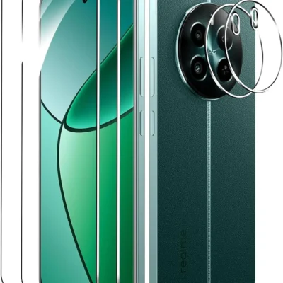 Cettec kaitseklaasi komplekt Realme 12+ 5G / 12 Plus 5G / Realme 12 4G nutitelefonile
