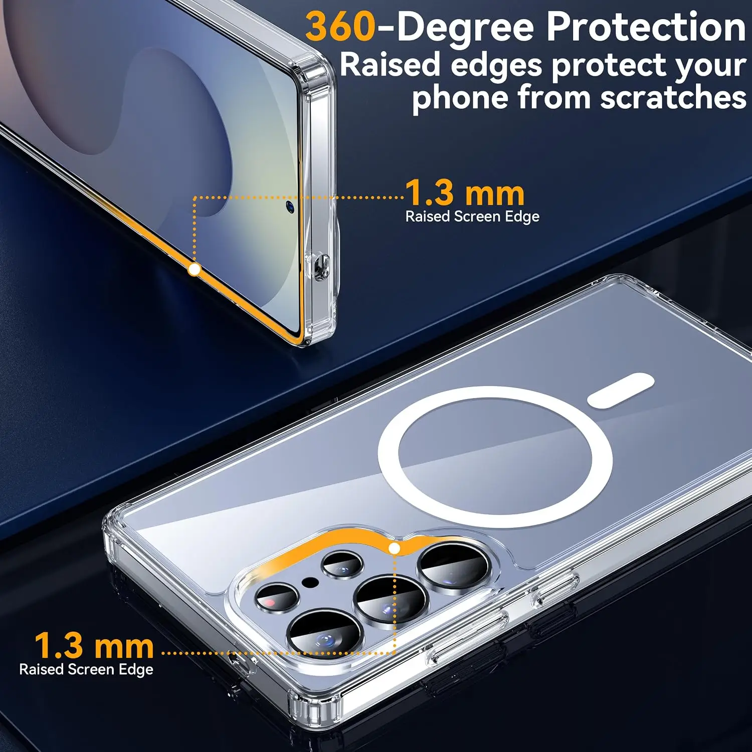 YisrLery magnetiline kaitsekomplekt Samsung Galaxy S25 Ultra 5G telefonile - Pilt 4